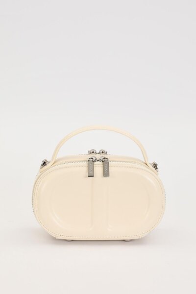 Levidor A.Yellow Double Zipper Handbag