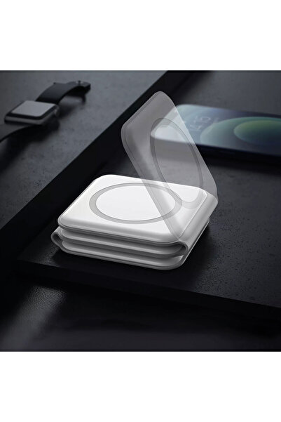 CED AUTO TRADE Wireless charging station - 3 in 1 - white