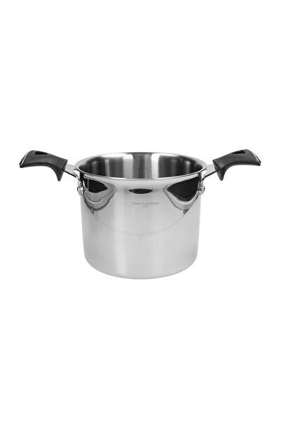 Andrea Fontebasso Stainless steel pot with lid 18 cm Luxury Design Collection