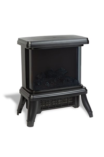 CED AUTO TRADE Electric fireplace - 900/1800 W Bewello - radiant heater + LED - 36 x 21.5 x 36 cm