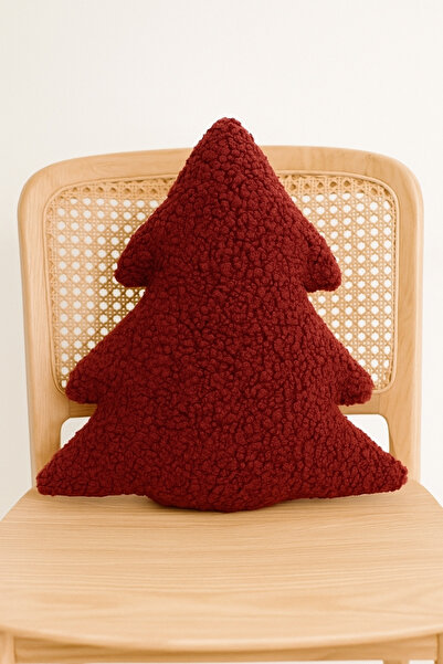 EYPRICH Teddy Decorative Pine Tree Pillow