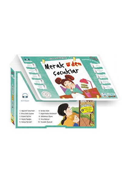 Üçgen Çocuk Merak Eden Çocuklar – Kutulu 10 Kitap