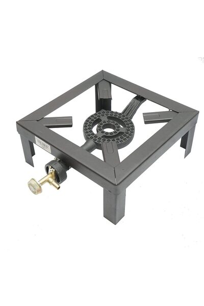 UTB Arzător pe gaz pentru gătit, fontă, 25x25x10 cm