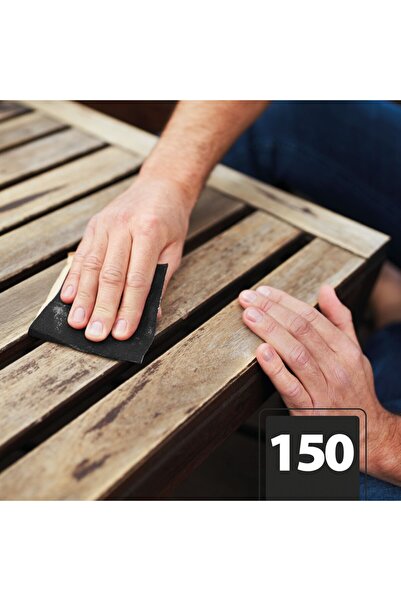 CED AUTO TRADE Sandpaper - 150 grit - blue - 230 x 280 mm - 5 pcs/pack