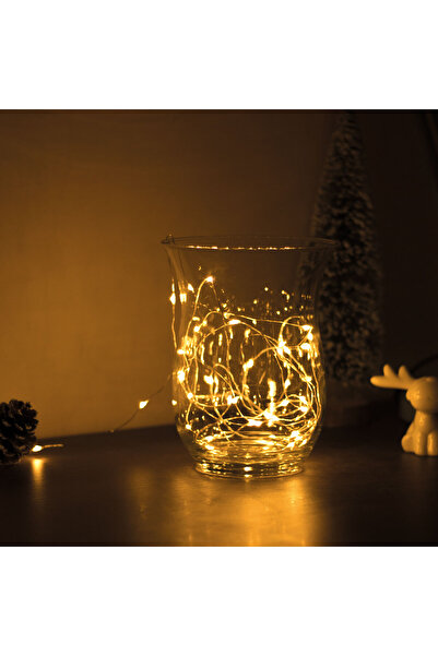 CED AUTO TRADE LED Christmas light string - 5 m -50 LED - warm white, 3xAA