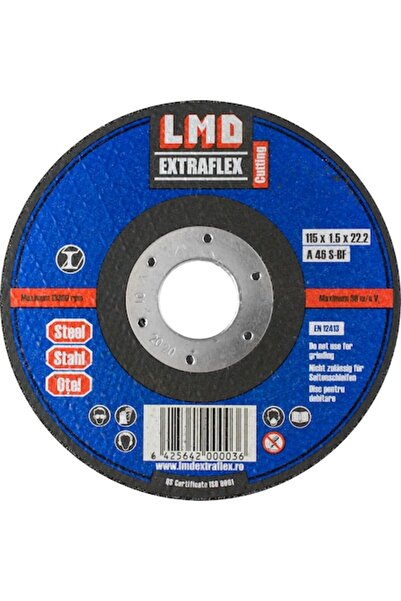 LMD EXTRAFLEX Abrasive cutting disc for metal, 115x1.5x22.2