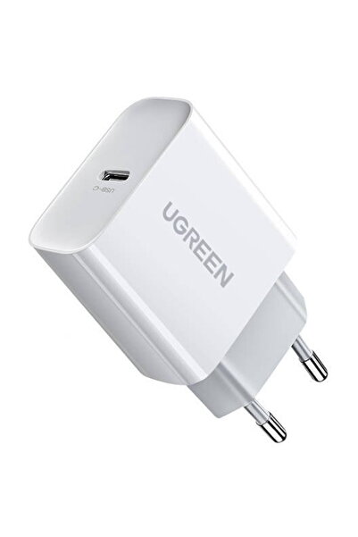 Ugreen CD137, 20W PD 3.0 USB-C Wall Charger (White)