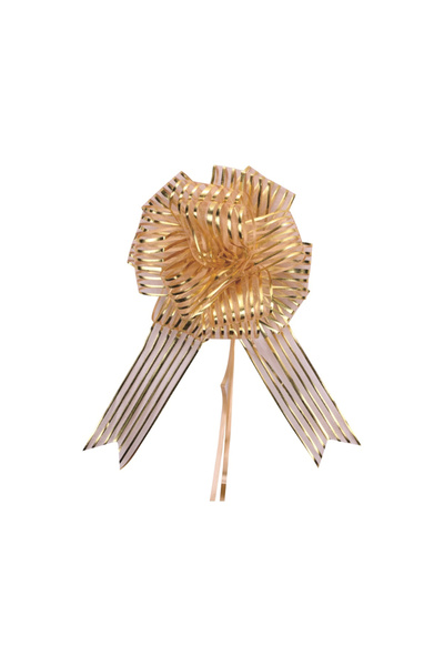 Mirific Party Gold gift bow, 180×6.4 cm, 1 pc