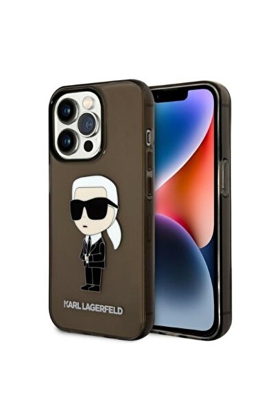 Karl Lagerfeld Carcasă rigidă pentru iPhone 14 Pro Max - Neagră
