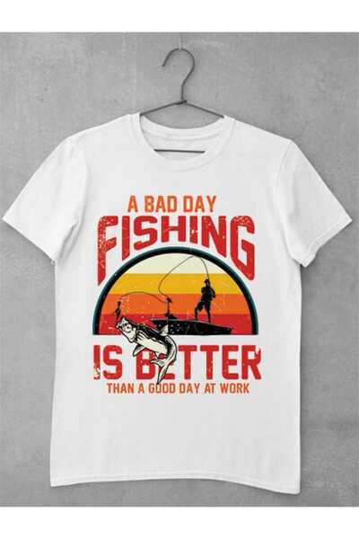 GRIZZLY SHOP.RO Tricou Femei Pescar - A Bad Day at Fishing