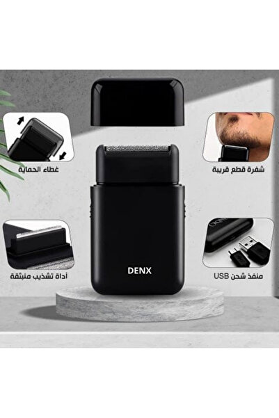 Denx DX1301 Electric Shaver for Men – Cordless 45-Min Use, Rechargeable 1000mAh