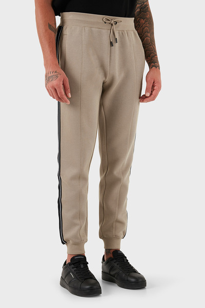 Guess Mickey Side Logo Cotton Regular Fit Elastic Cuff Jogger Pants Z2Yb09Kb3P2 Men's Pantolo