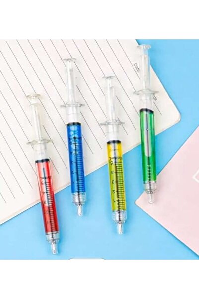 Pagina de Nursing Red Syringe-shaped pen (blue refill)