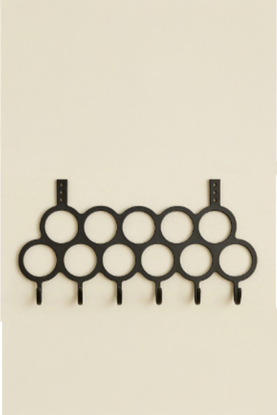 Home 11-Piece Practical Hanger That Can Be Hung Behind the Door