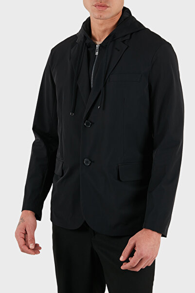 Armani Exchange Regular Fit Removable Inner Panel K Hooded Jacket Men's Jacket Xm001199 Af16635 Uc