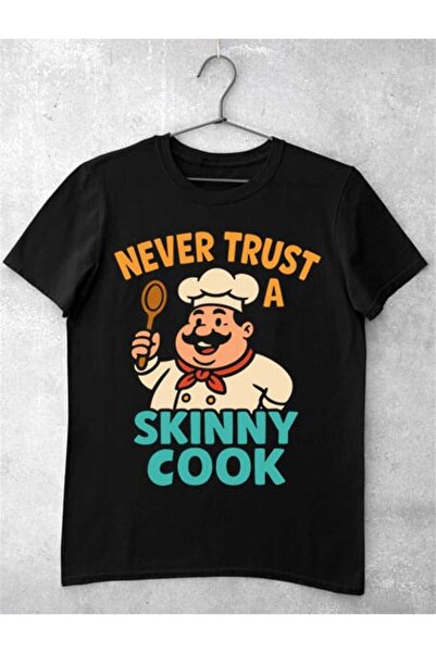 GRIZZLY SHOP.RO Tricou Femei Never Trust a Skinny Cooker