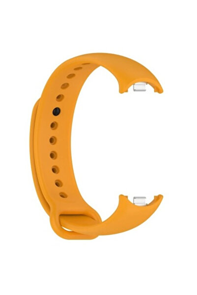PHN MAG Bratara din silicon cu PIN de Metal, compatibil Xiaomi Mi Band 8/9/10, PHN Mag, Portocaliu
