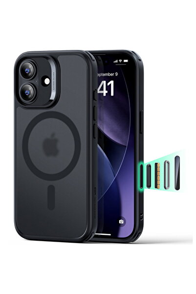 ESR Husă pentru iPhone 17 - Classic Hybrid HaloLock - Negru Mat