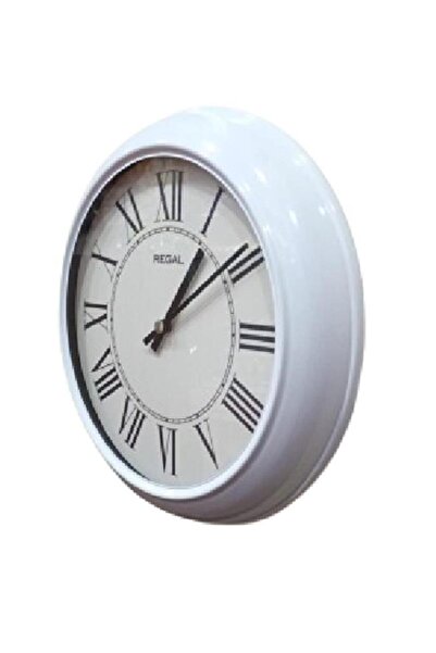 Regal 4290 Wwr Special Series Metal Case Silent Second Wall Clock