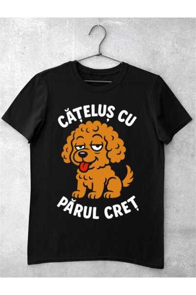 GRIZZLY SHOP.RO Tricou Femei Catelus cu Parul Cret