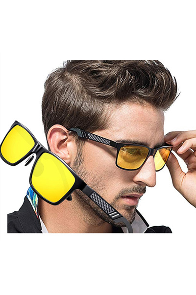 Supersofer SUPERSOFER® Limited Edition Night Driving Glasses, polarized, UV 400, yellow lenses