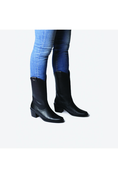 Toni Pons Women's / Girls' Boots Ubeda Leather Cowboy Ankle Boots with Heel