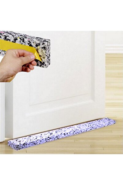 BarkoFix 4 Adet Kapı Altı Rüzgar Önleyici Kapı Altı İzolasyon Süngeri Kapı Altı Eşik Süngeri Rüzgar Önleyici