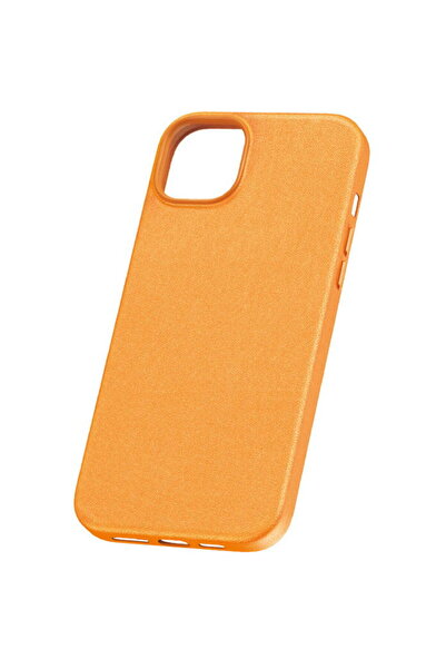 Baseus Case for iPhone 15 Pro Fauxther Series (Orange)