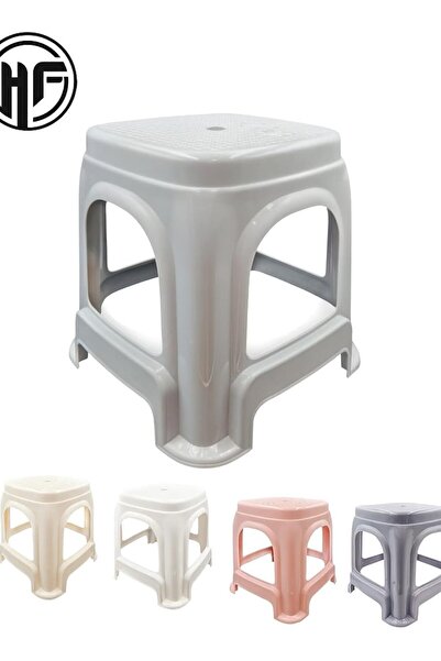 fitto Small Durable Stackable Bath Stool for Bathroom, Living Room, Office, Kitchen, Bedroom