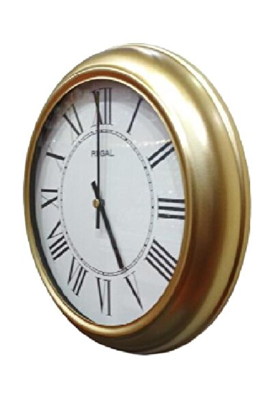 Regal 4290 Gwr Special Series Metal Case Silent Second Wall Clock