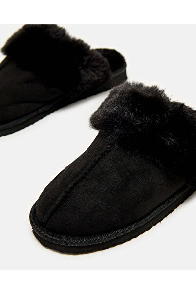 REDTAG Women Black Closed Toe Slipper