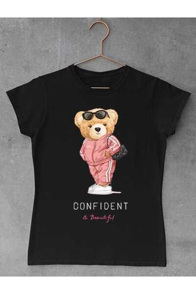 GRIZZLY SHOP.RO Tricou Femei Teddy Bear - Confident - damă