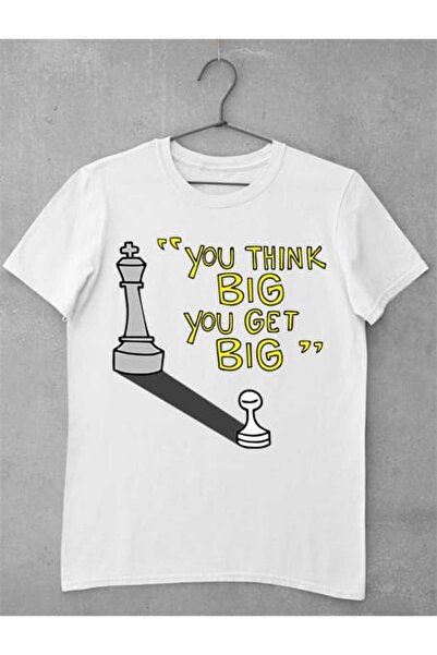 GRIZZLY SHOP.RO Tricou Femei Șah You Think Big You Get Big