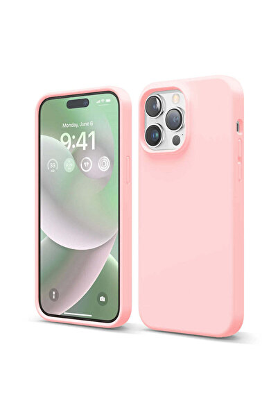 Casey Studios Husa Silicon iPhone 14 Pro Max, cu Microfibra, Slim, de Protect...