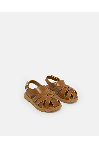 REDTAG Infant Boys Brown Fisherman Sandal
