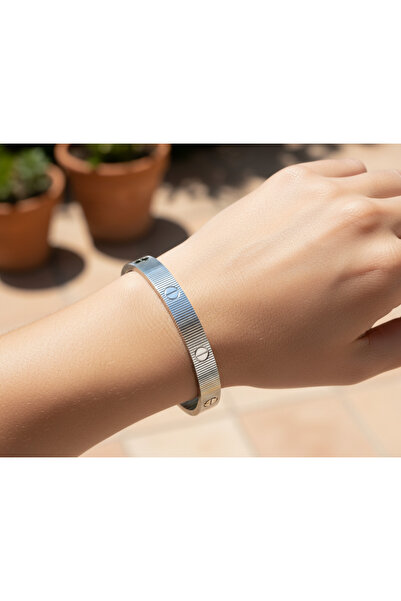 Ervalina العلامة التجارية نموذج الصلب سوار مرن