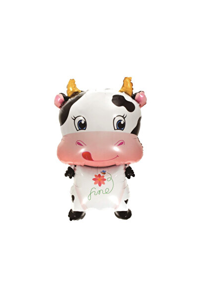 Mirific Party Party balloon, multicolor metallic foil, 79×48 cm, cow