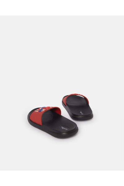 REDTAG Boys Black And Red Spiderman Slide