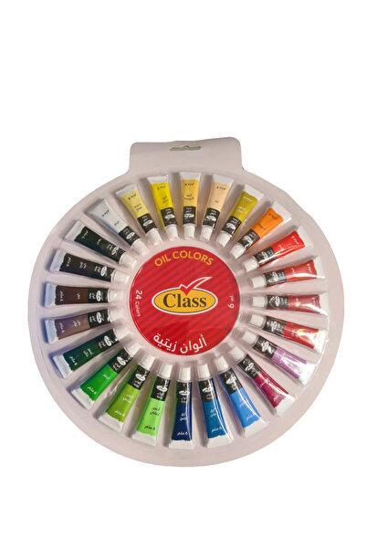 Class This 24-color x 6ml oil paint set is the perfect choice for starting out in the art world.