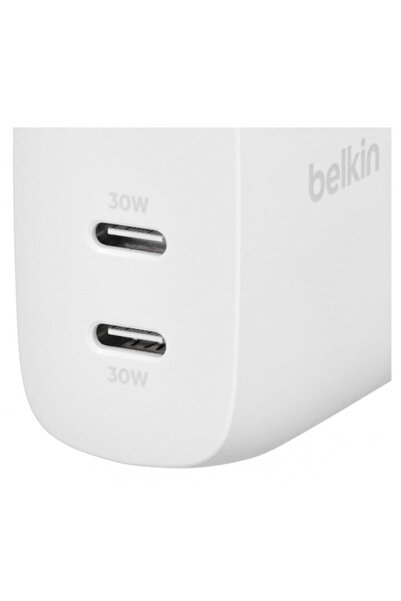 Belkin WCB010vfWH 2x USB Type-C Power 60W Alb