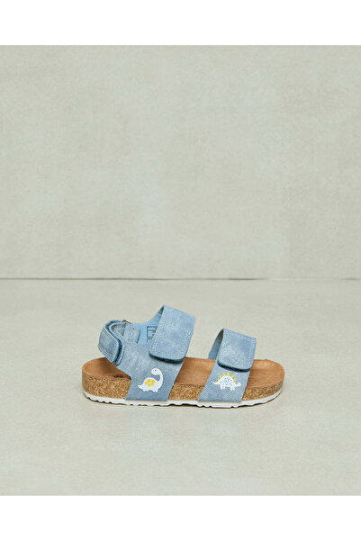 REDTAG Infant Boys Dino Print Cork Sandal