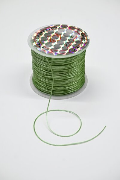 Dokumarkt 0.5mm Very Thin Soft Round Fiber Rubber String - Bracelet Beading Accessory Elastic - 10 Meters