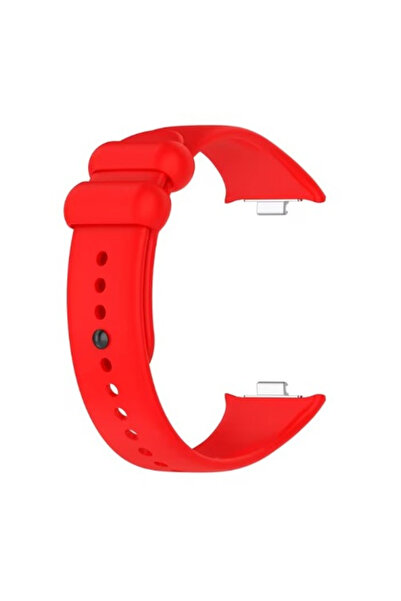 PHN MAG Silicone Strap Compatible with Xiaomi Mi Band 8 Pro/9 Pro/10 Pro, Replacement Band, Red