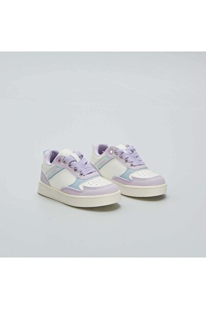 KİABİ Contrast low-top trainers HO_LILAC