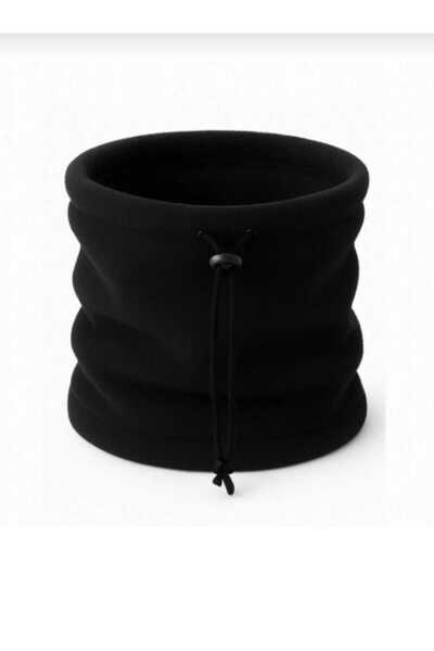 aly boutiqe Kışlık Siyah Polar Boyunluk