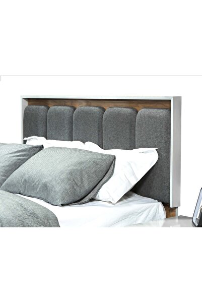 Storish Nature Çift Kişilik Keten Yatak Başlığı 160 Cm X 118 Cm Beyaz