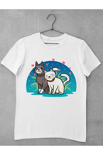 GRIZZLY SHOP.RO Tricou Femei Pisici Indragostite v2