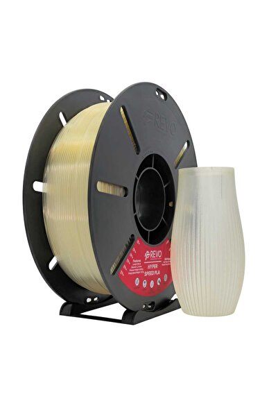REVO Filament Hyper speed PLA 3D yazıcı 1.75 mm 1 kg şeffaf