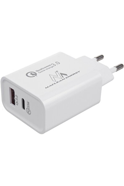 Maclean MCE485 20W PD, Power , Qualcomm Quick Charge alb