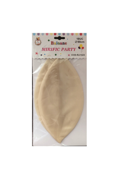 Mirific Party Balon transparent din latex pentru petrecere, 90 cm